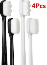 4Pcs Nano Ultra-fine Toothbrush Soft Bristles Oral Care Clean For Adult Children