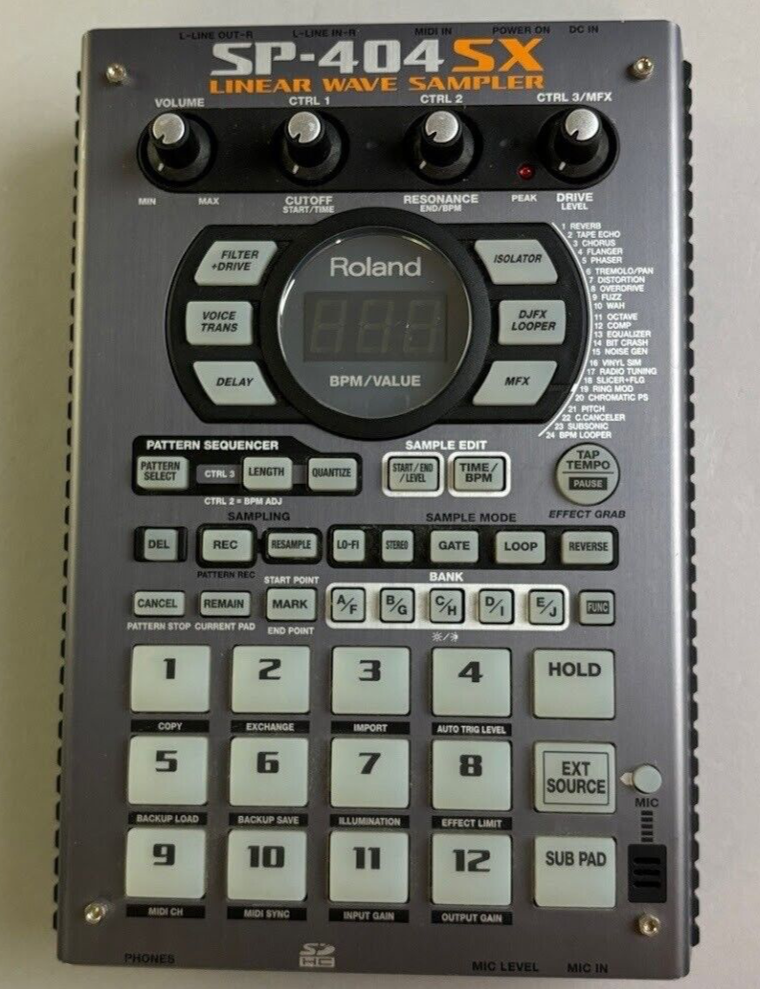 Roland SP-404SX Portable Linear Wave Sampler | eBay