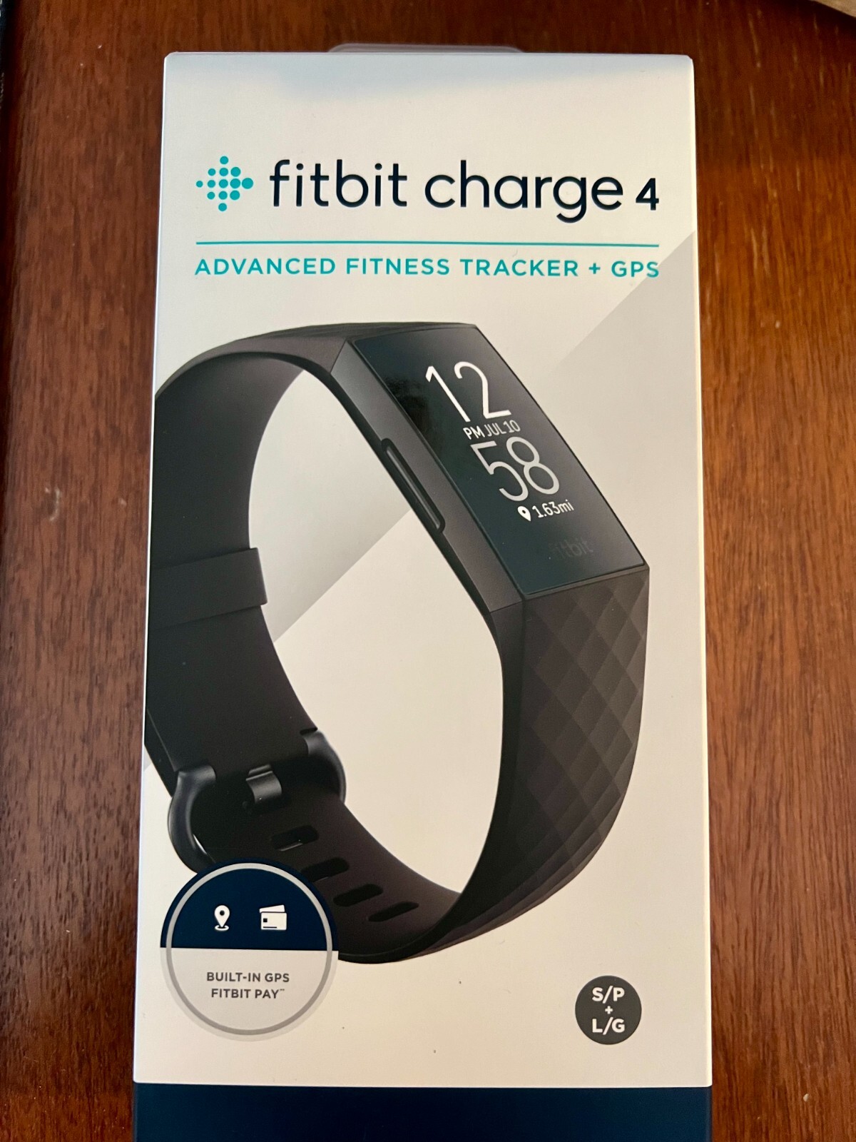 Fitbit Charge 4 Activity Tracker - Black-image