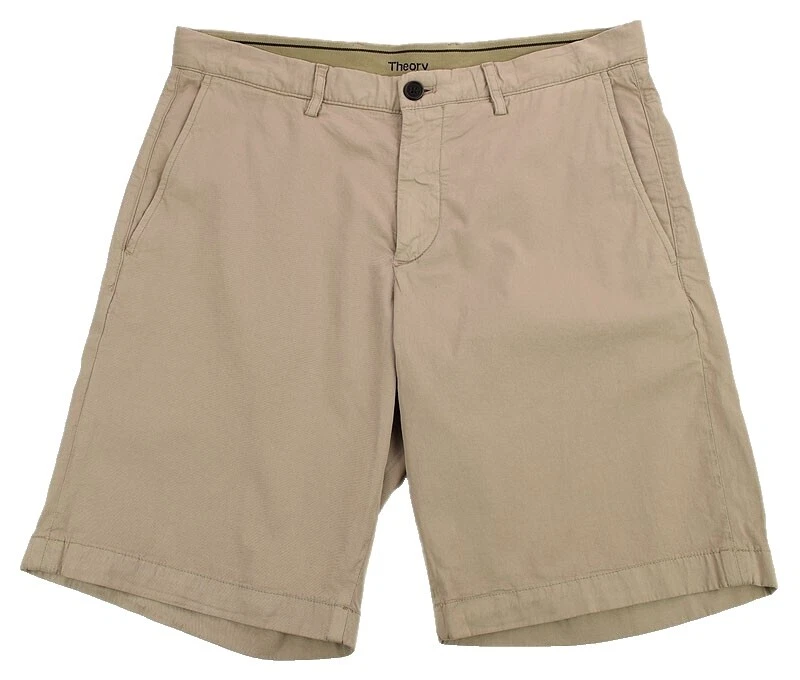 Pantalones cortos de algodón sólido Theory para hombres