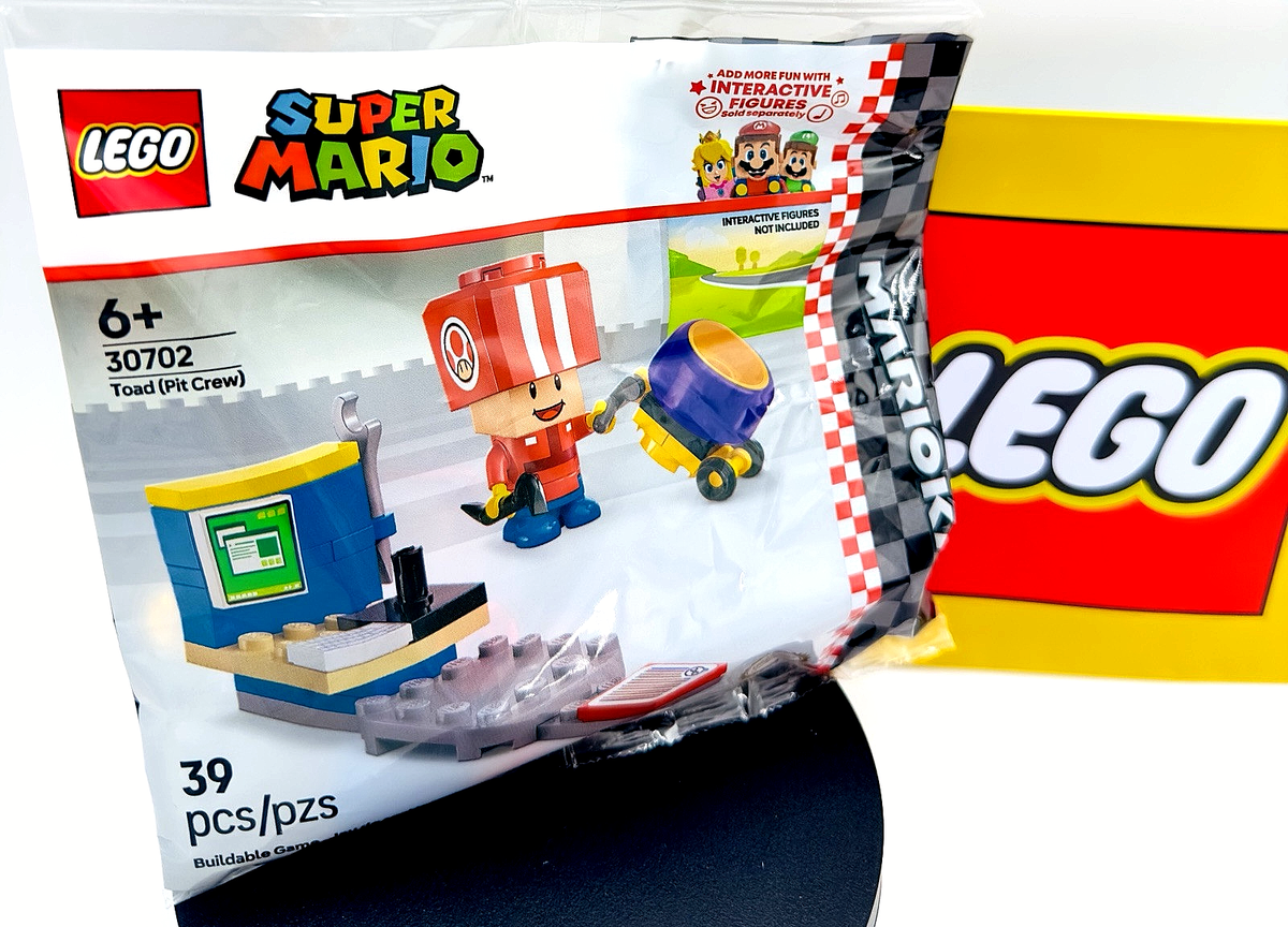 LEGO Super Mario Mario Kart – Toad (Pit Crew) 30702 673419406963| eBay