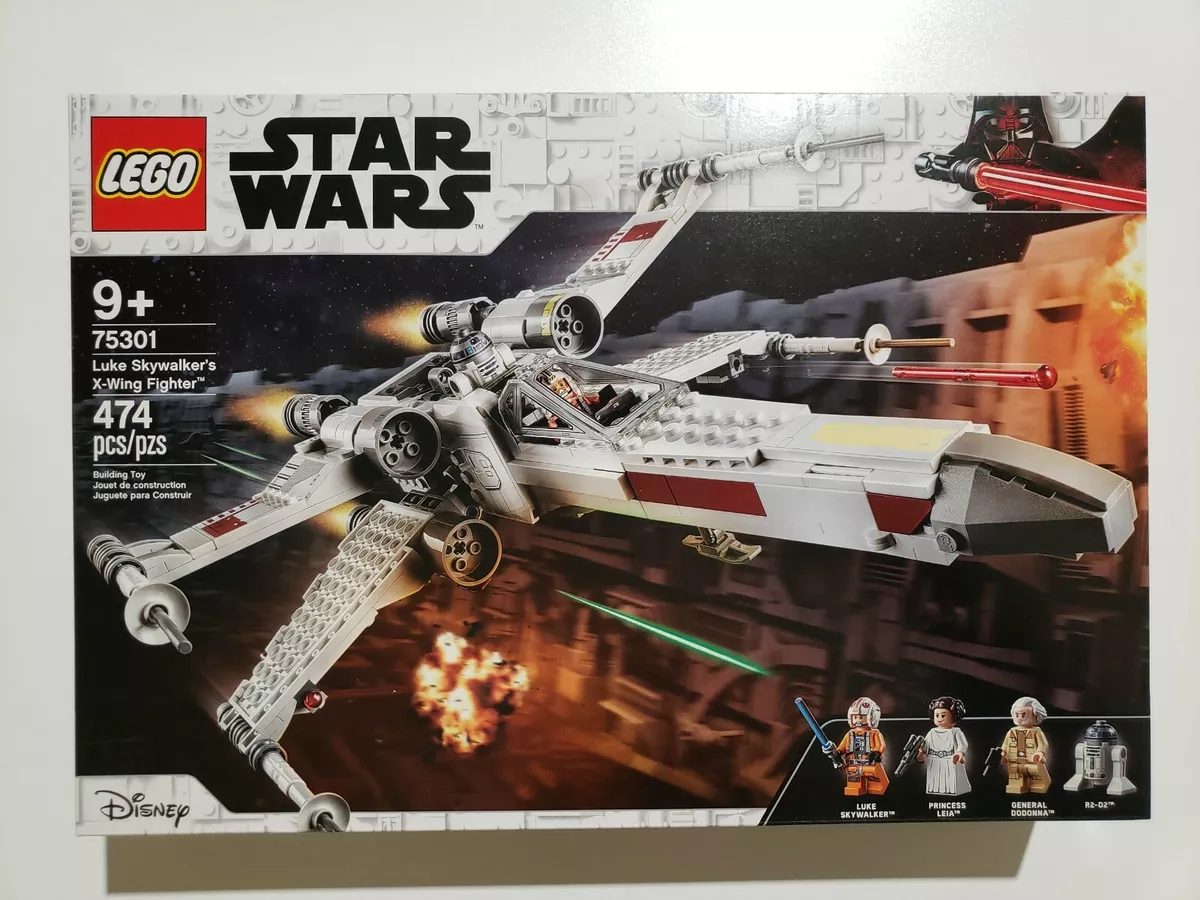X wing luke skywalker lego sales