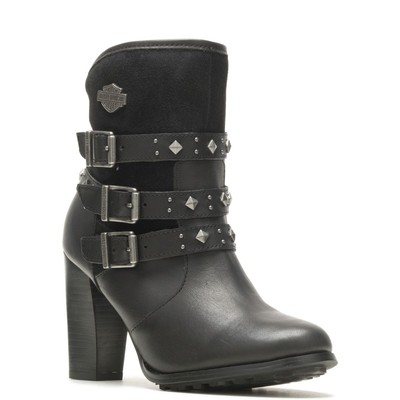 Harley-Davidson Women's Abbey Riding Boot Black - D83865, Black