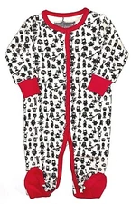 Deux par Deux Unisex Soft Cotton Pyjama Set One Piece bodysuit