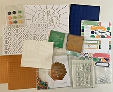 Project Life Card Kit Stampin Up GOOD VIBES Accessory 4x6 Missing 6 stickers