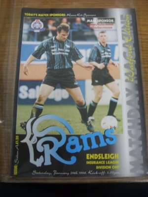 29/01/1994 Derby County v Watford UK