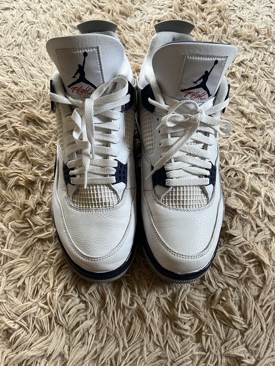 Size 12 - Jordan 4 Retro Mid Midnight Navy | eBay