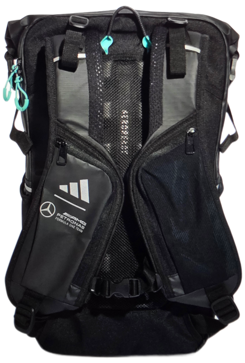 2025 OEM ADIDAS F1 AMG MOTORSPORT WORK AIRPLANE TRAVEL LARGE