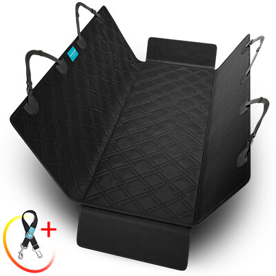 Otom Dog Car Seat Cover - Waterproof Hammock For Back Seat, Protects From Hair, Mud & Scratches, Fits Most Cars & SUVs (Black) - View #10