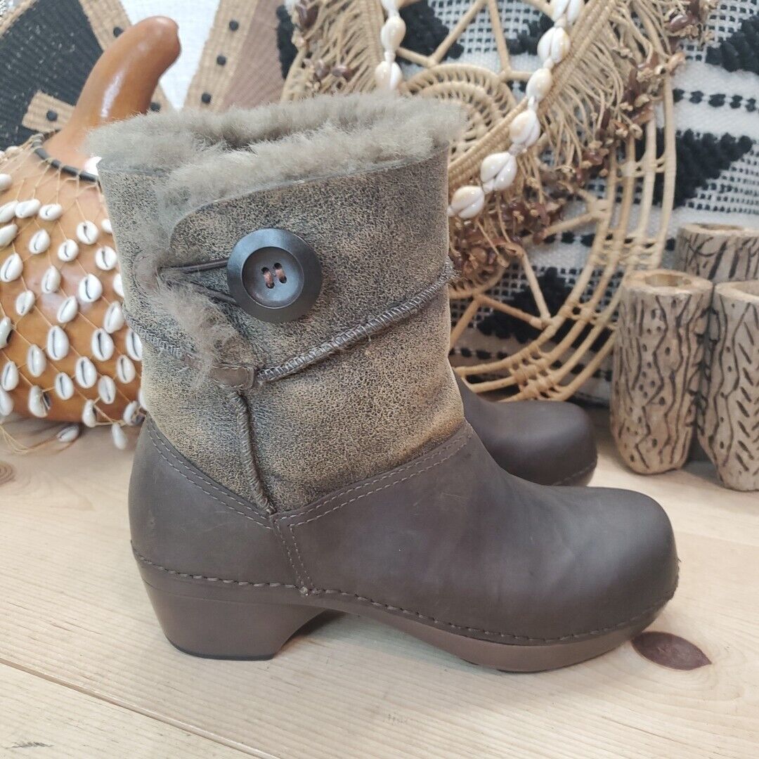 Dansko Fur Lined Boots Clog Boots Dansko Fur Lined Boots Dansko