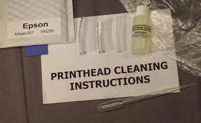 Epson Artisan 837 Printhead Cleaning Kit (Everything Included) 545ZIM