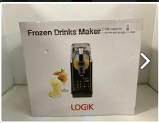 LOGIK L18DMB25 Frozen Drink Maker - Black & Silver RRP &pound;199