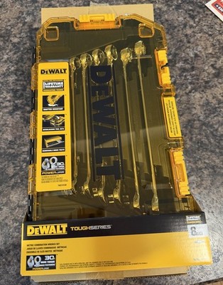 DeWalt DWMT45426 Toughseries Metric Combination Wrench Set, 8 Pcs