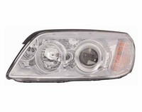 Scheinwerfer Links Chevrolet Captiva 2006-2011 MIT Chromiertem Rahmen