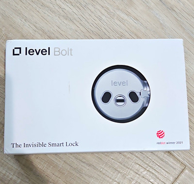 Level Bolt Invisible Bluetooth Smart Door Lock, Works w/ HomeKit Alexa Ring