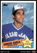 1985 Topps #702 Damaso Garcia All-Star Blue Jays 7 - NM