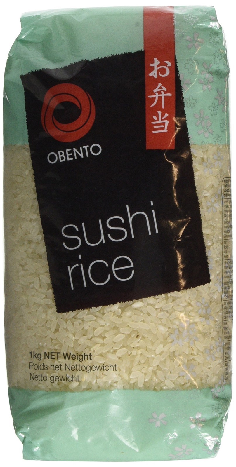 Arroz de sushi Obento, arroz adhesivo para rollos Nori y otros sushi japoneses