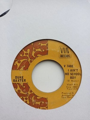 Duke Baxter:I ain't no schoolboy/Everybody knows Matilda:VMF:US:1969