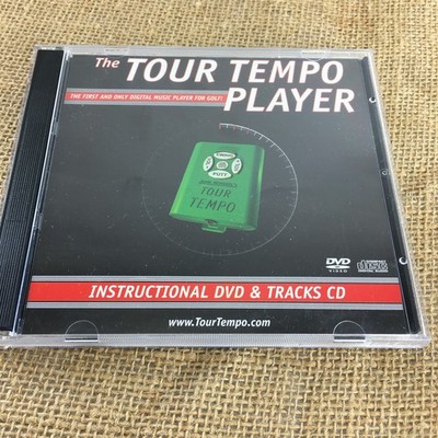 NOVOSEL THE TOUR TEMPO PLAYER DIGITAL MUSIC FOR GOLF CD & DVD *ONLY* NO DEVICE