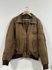 Redskins Rare Mens Vintage Aviation Type Jacket Size UK XL  Pit-PIt 63cm (2869)