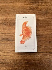 VTG Apple iPhone 6S Plus White EMPTY Box Only Retail Packaging Logo 2 Stickers