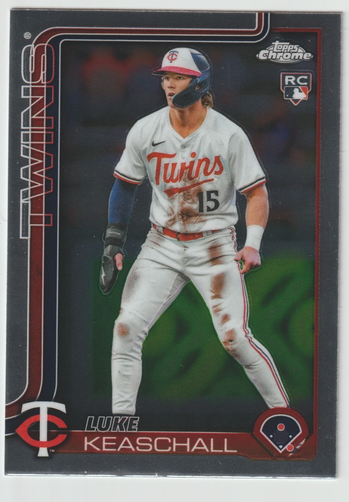 2025 Topps Chrome Update Luke Keaschall #USC106 RC Twins
