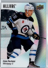 2023-24 Upper Deck Allure Black Rainbow Cole Perfetti #37