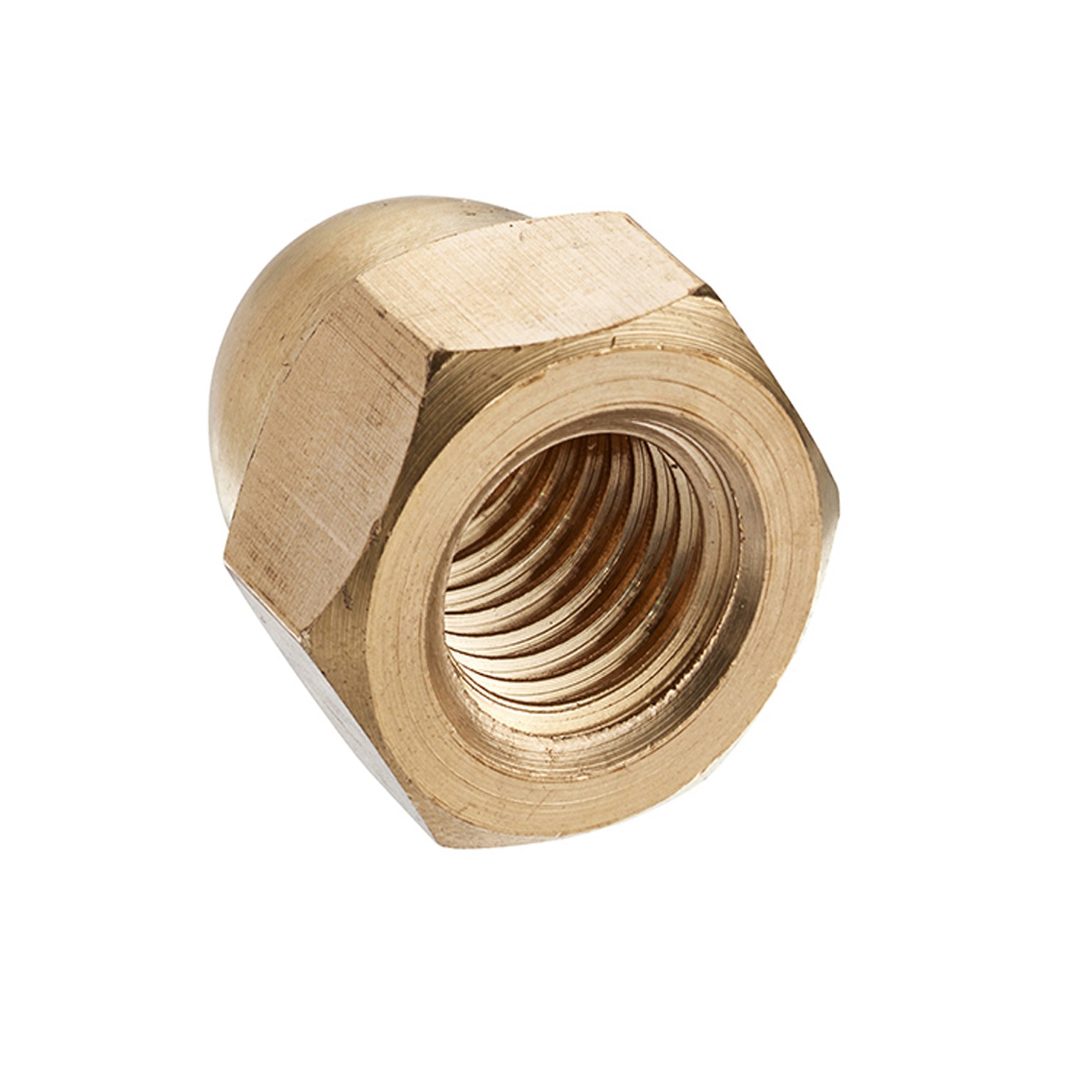 Unifix Brass Dome Nuts DIN 1587 - M6 x 1.00