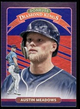 2020 Donruss Holo Blue #15 Austin Meadows DK - BB