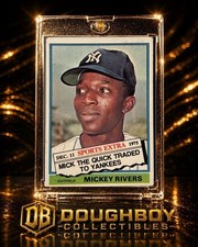 Topps 1976 Mickey Rivers Traded #85T New York Yankees Baseball Trading Card