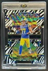 2023 Select Puka Nacua Zebra Prizm Die Cut SSP RC Concourse #56 Rams