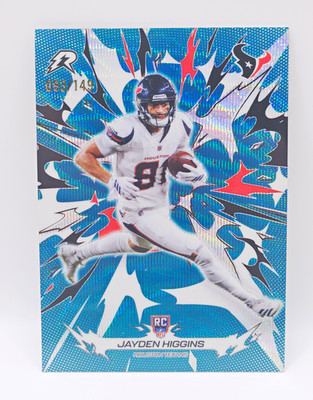 TOPPS Resurgence 2026 JAYDEN HIGGINS TEXANS RC Teal Surge #136 093/149 NFL