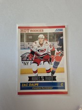 2010-11 Panini Score Zac Dalpe Hot Rookies #595 Rc And Traded Hurricanes 