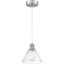 Access Lighting 63140LEDDLP-BS/SDG Port Nine Pendant Brushed Steel