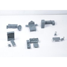 SMODEL LYTS87034 1/87 HO Scale Miniature Scene Interior Components Of The House