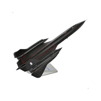 Airplane model SR-71 Blackbird 1/72 metal