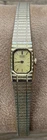 Vintage Seiko Ladies Dress Watch Gold Tone 2E20-5129 New Battery - Working