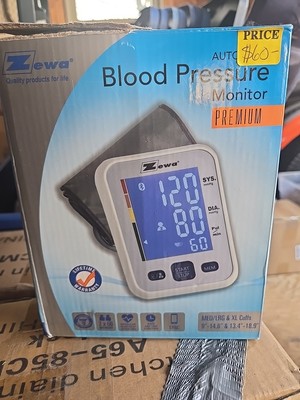 Zewa UAM-880XL PREMIU Automatic Blood Pressure Monitor  M L & Xl Cuff Extra LARG