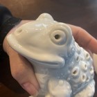 Vintage Porcelain Frog Incense Holder Rubel Taiwan 1978 — photo 9