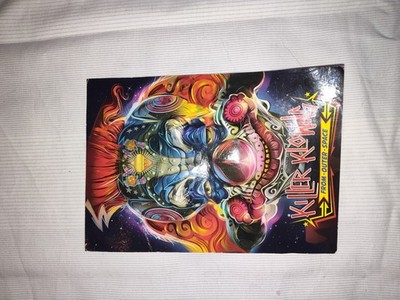 Killer Klowns from Outer Space (DVD, 1988) Collectible Paper Cover Card Artwork