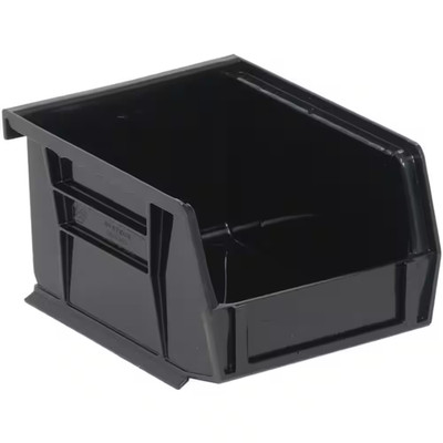 1.0 Gal. 5 In. L X 4-1/8 In. W X 3 In. H Ultra Series Stack and Hang Bin in Blac