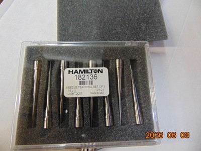 NEW HAMILTON 182136 NEEDLE TEACHING SET OF 8