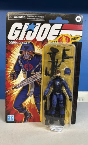 Hasbro 2021 Retro Collection G.I. Joe Cobra Officer Action Figure