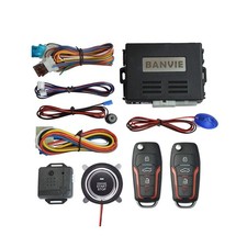 BANVIE   Car Keyless Entry Security Alarm System    Remote Engine .