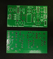 2EQ Bass Preamp - DIY PCB guitar