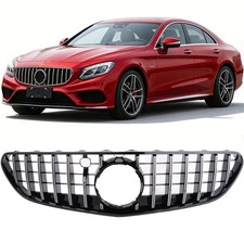KÜHLERGRILL PANAMERICANA CHROM PASSEND FÜR MERCEDES S KLASSE C217 A217 15-17 KÜHLERGRILL PANAMERICANA CHROM PASSEND FÜR MERCEDES S KLASSE C217 A217 15-17