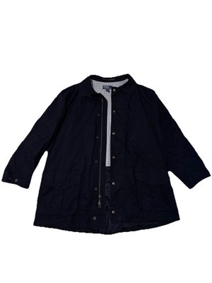 Polo by Ralph Lauren Navy Field Jacket XXL Button Zipper Accents
