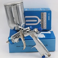 Same Like Anest Iwata Spray W-101 Gravity Paint Spray Gun Metal Cup Plastic Pot Same Like Anest Iwata Spray W-101 Gravity Paint Spray Gun Metal Cup Plastic Pot