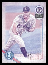 2018 Topps Gypsy Queen #4 Lucas Giolito Missing Black Plate card