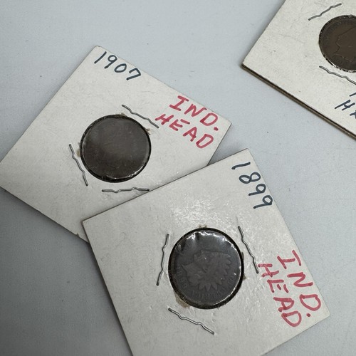 Alte US Münzen Lot 97 Eisenhower Silber Groschen Weizen Pennies Indian Head - Bild 13 von 22
